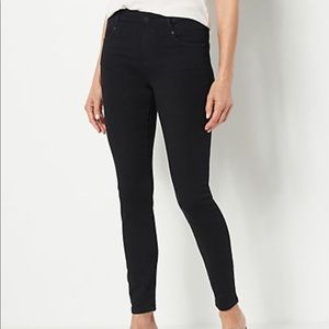 NWT Liverpool The Glider Stretchy Black Ankle Length Jeans